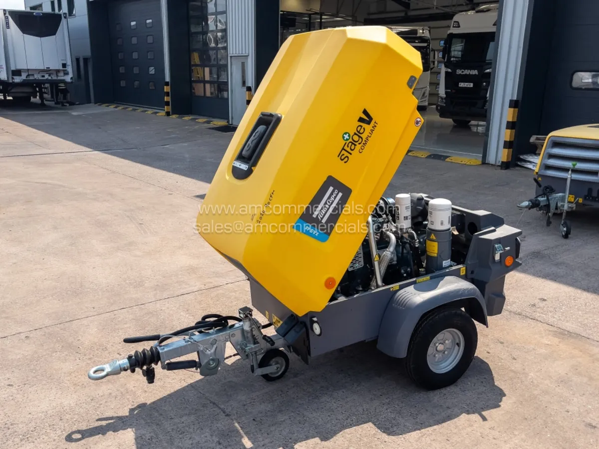 2024 ATLAS COPCO XAS48 SINGLE AXLE AIR COMPRESSOR - Image 4