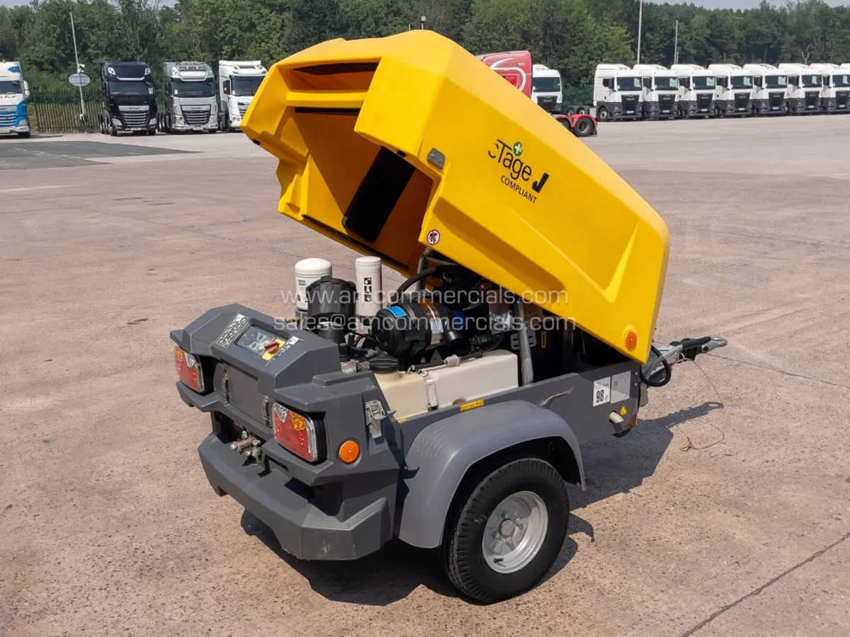 2021 ATLAS COPCO XAS48 SINGLE AXLE AIR COMPRESSOR - Image 2