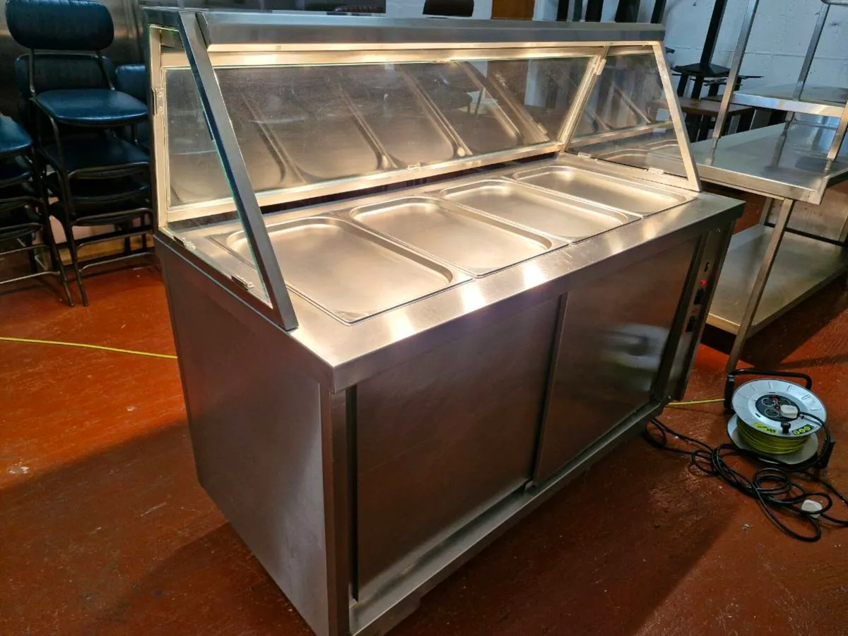 4 Well Bain Marie Serve Over - Image 3