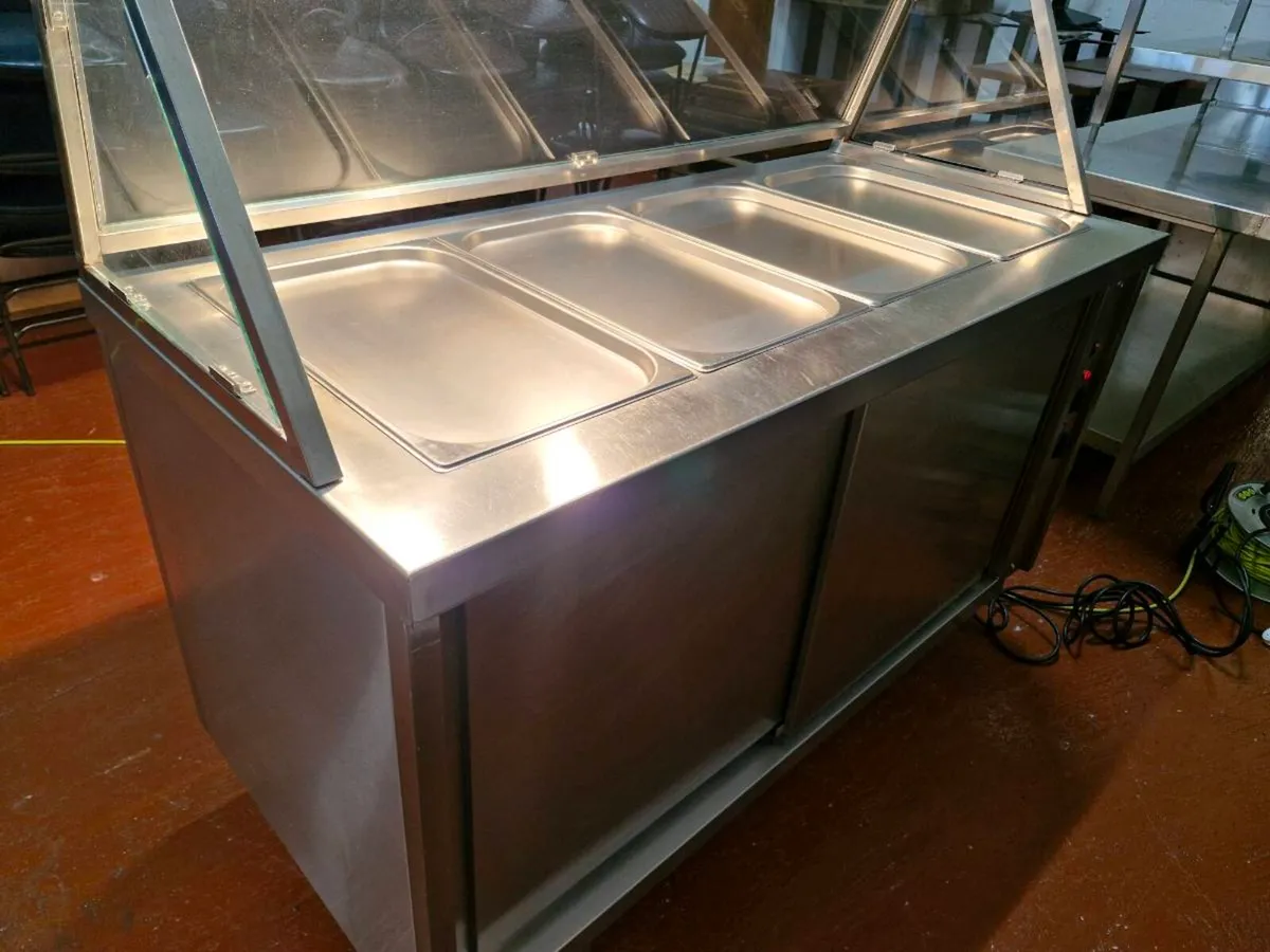 4 Well Bain Marie Serve Over - Image 4