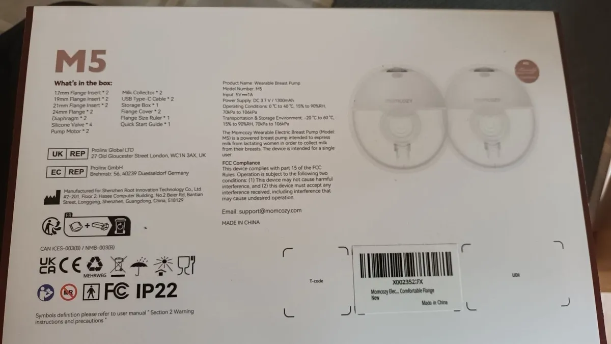 Momcozy M5 wearable breast pumps - Image 3