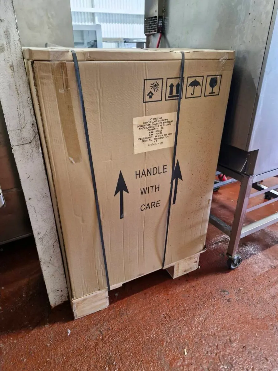 Brand New Combisteel 3 Burner Gas Fryer - lpg - Image 2