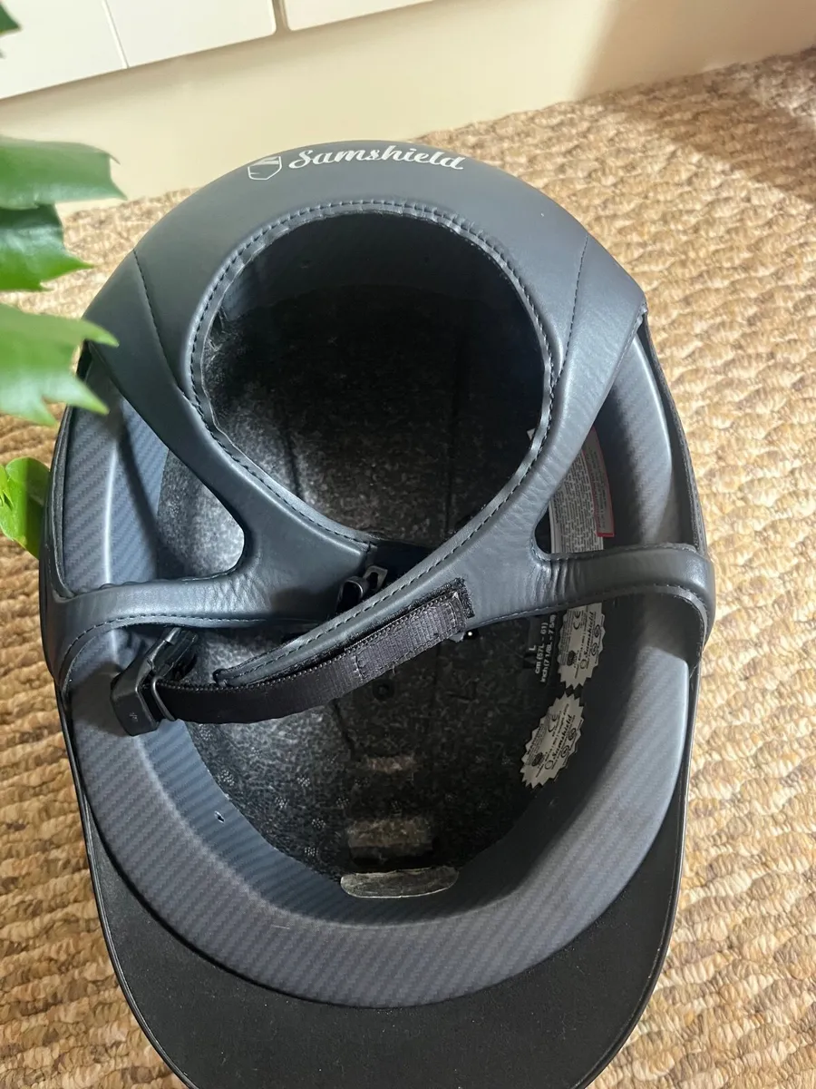 Navy Samsheild helmet - Image 3