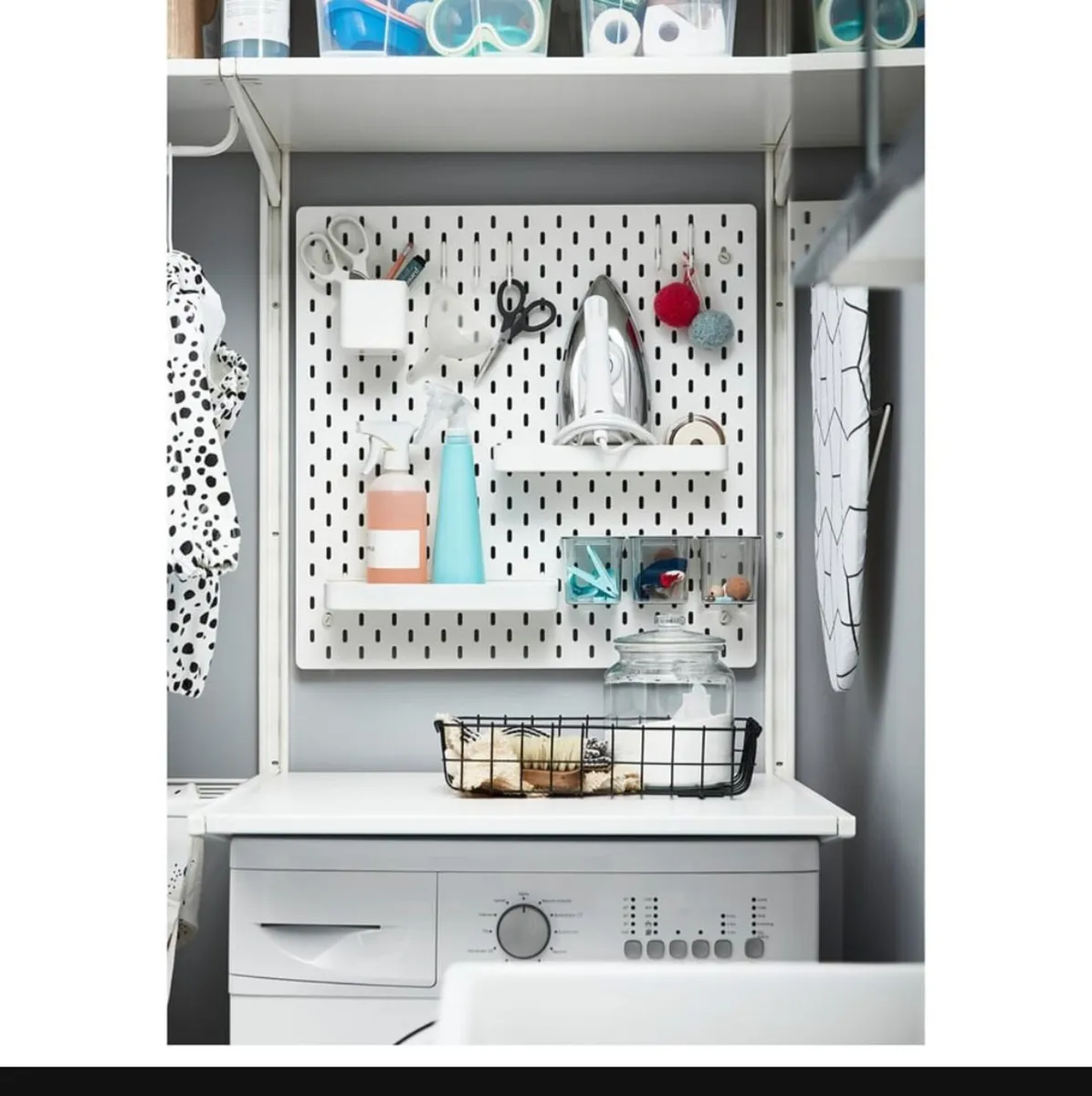 Wall pegboard display and organizer - Image 2
