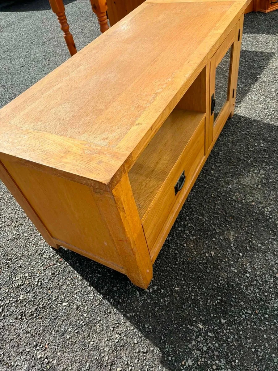 tv unit oak - Image 3