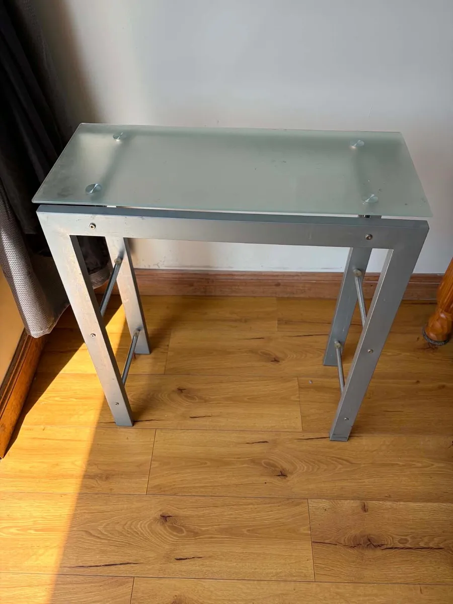 side table narrow small side table / desk - Image 1