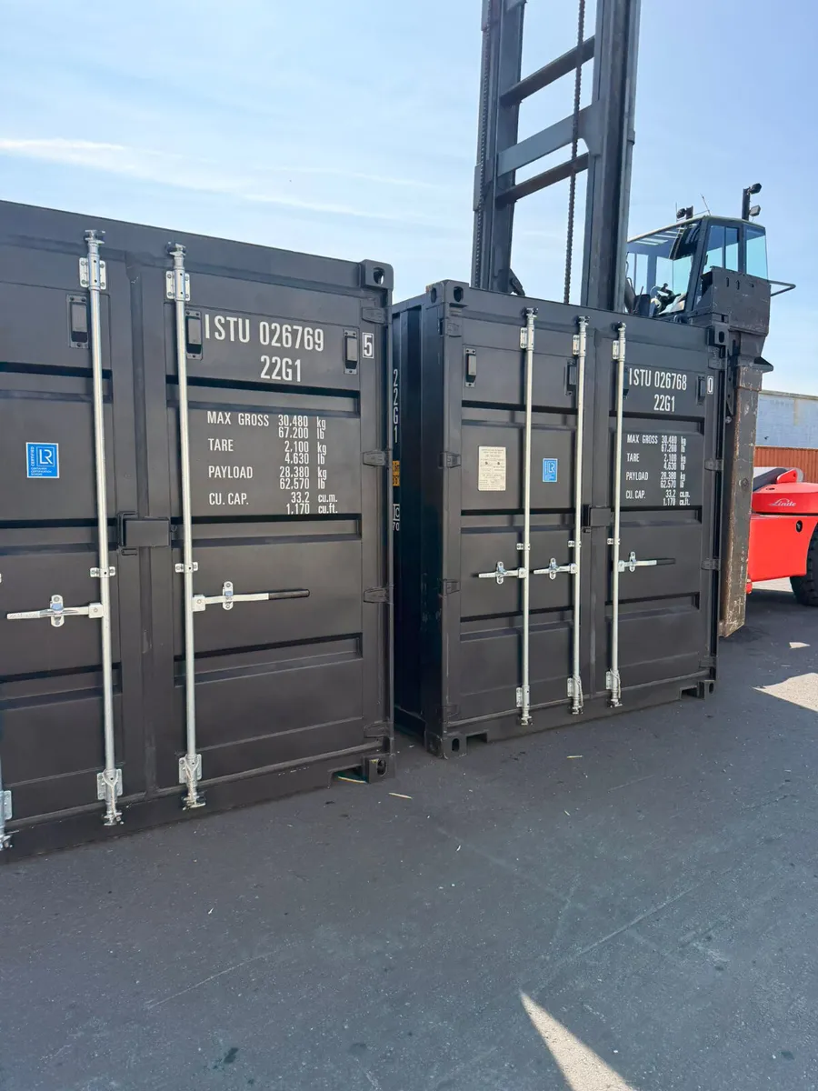 New Black 20ft Containers - Image 1