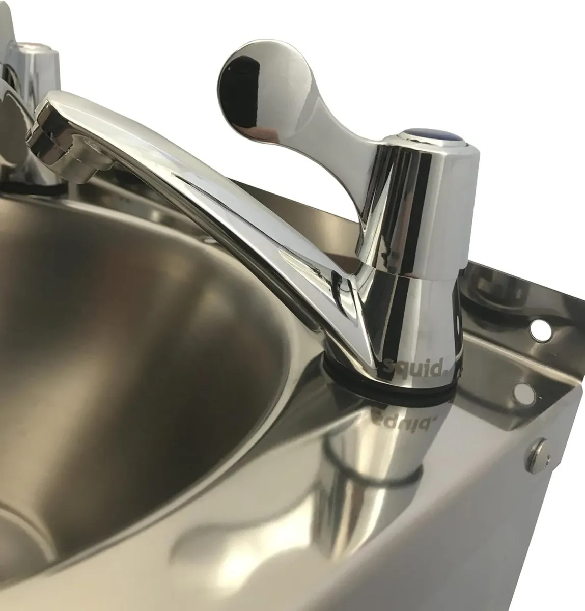 Stainless Steel Hand Wash Basin Sink Lever Taps - Image 2
