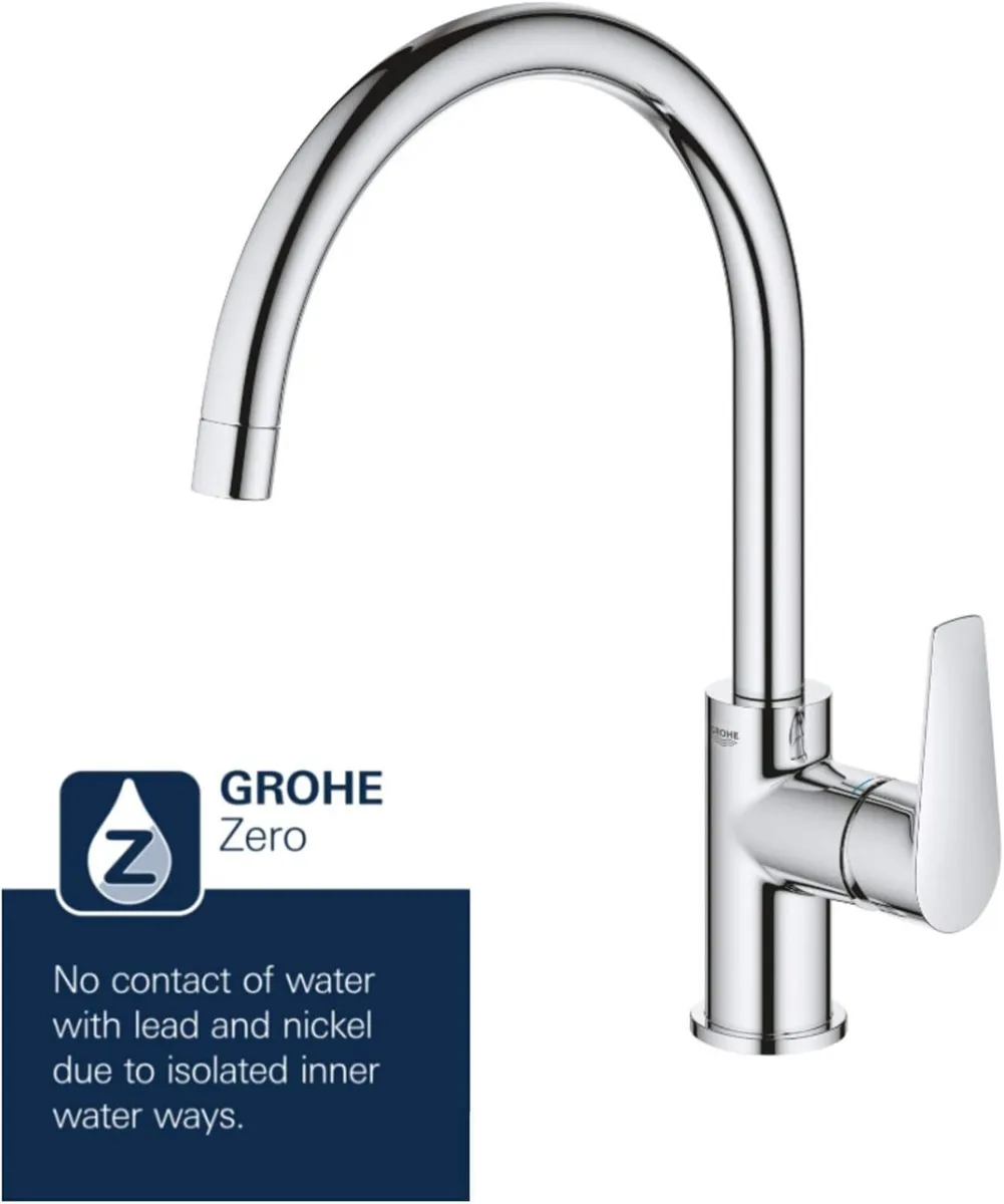 Bauedge Single Lever Kitchen Mixer Tap - Image 4