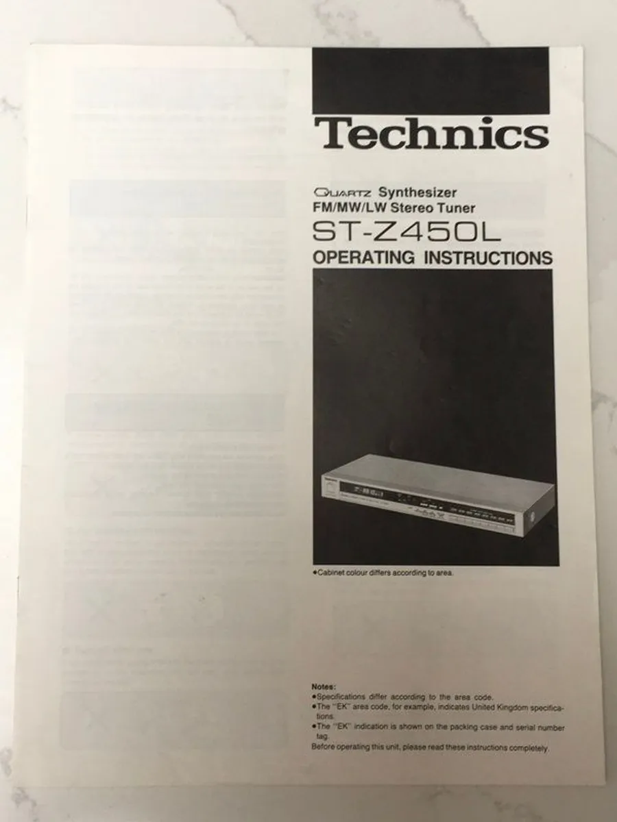 Technics Tuner ST-Z450L - Image 3