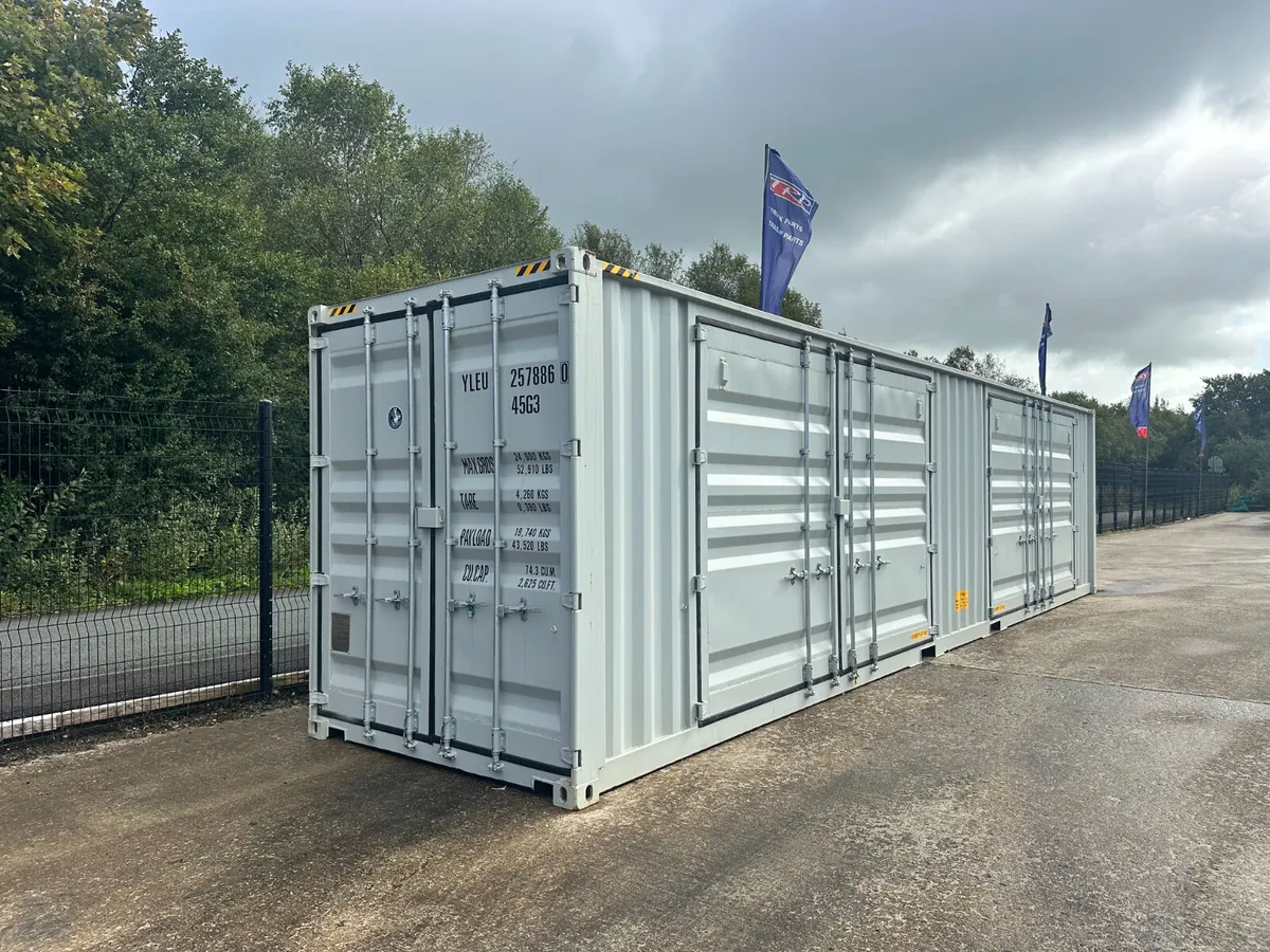 New / One Trip 40ft High Cube Multi-Door Container - Image 1