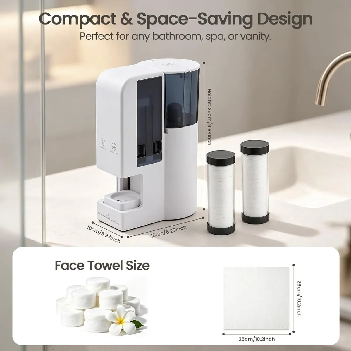 Hot Towel Warmer for Face 5s Heating Dispenser - Image 3