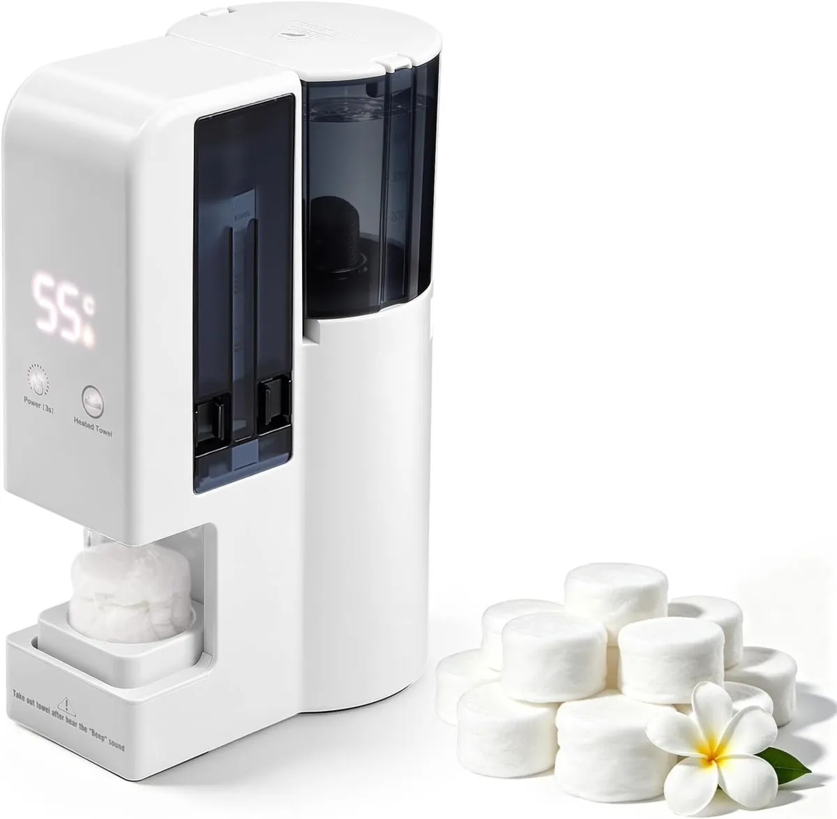 Hot Towel Warmer for Face 5s Heating Dispenser - Image 1