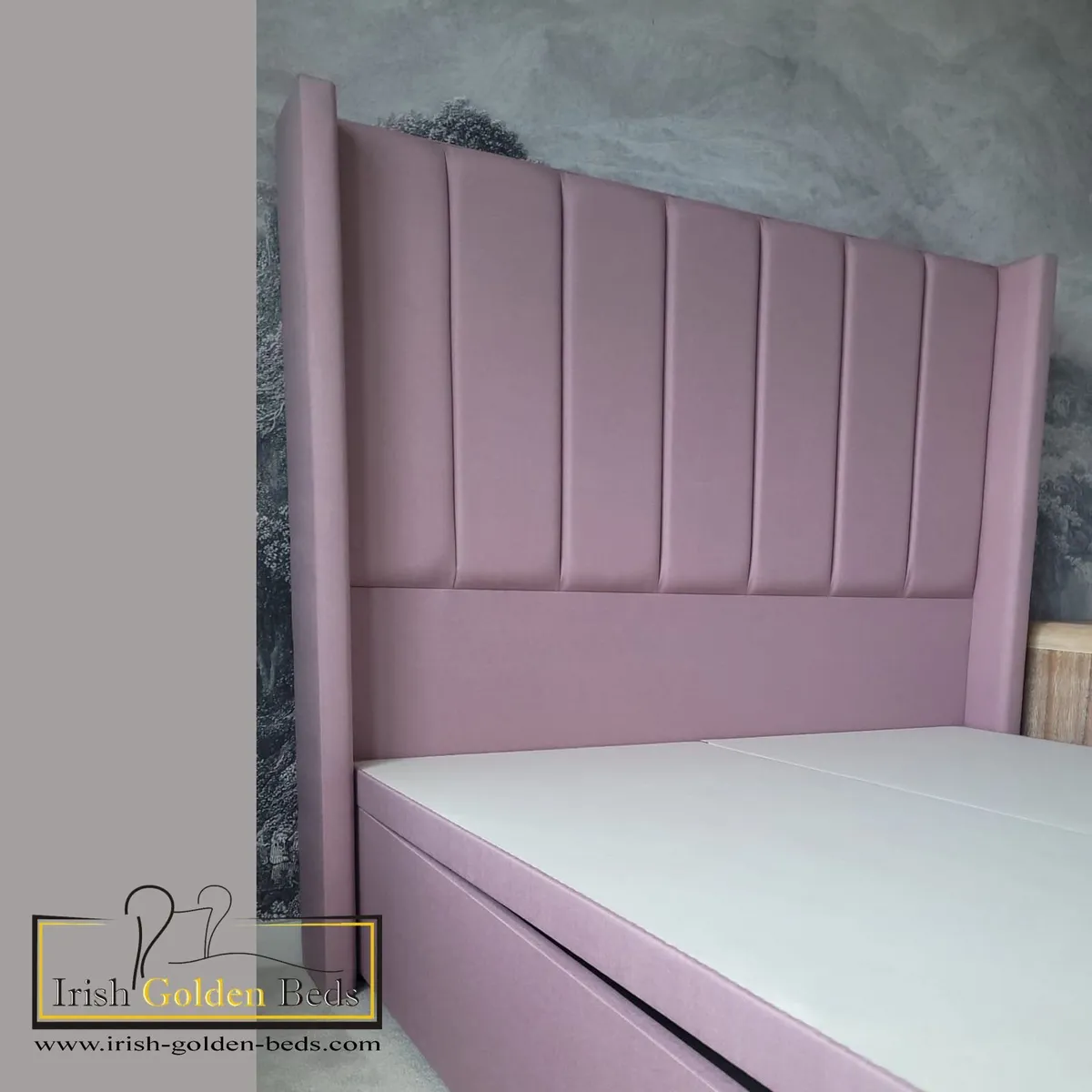 bed frame and headboard, free delivery - Image 1