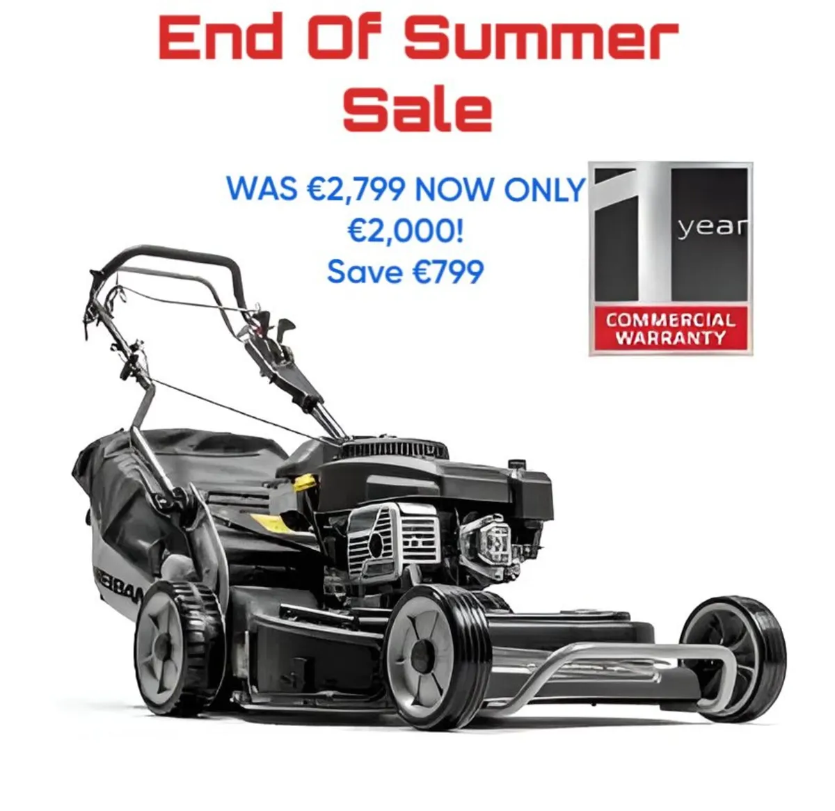 WB778SLC V-3IN1-A Petrol Lawn Mower - Image 1