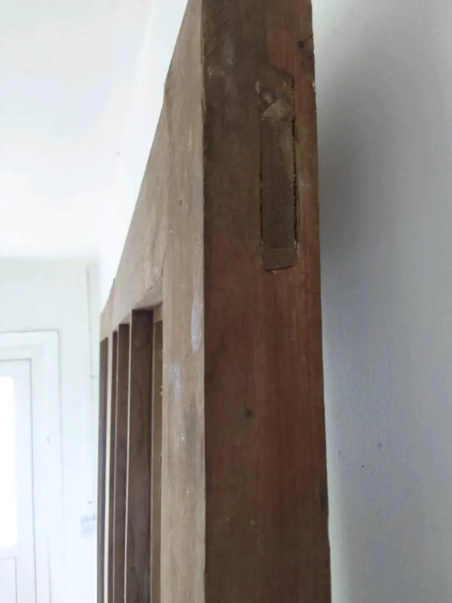 Solid teak doors 7ft - Image 4