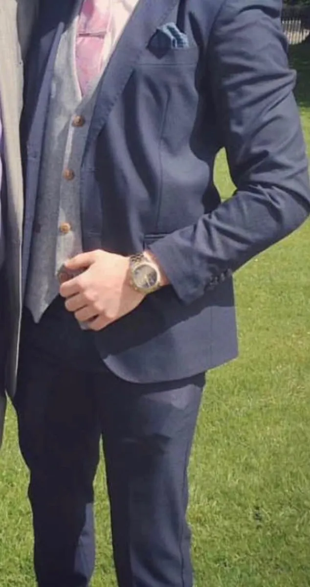 Branded suit