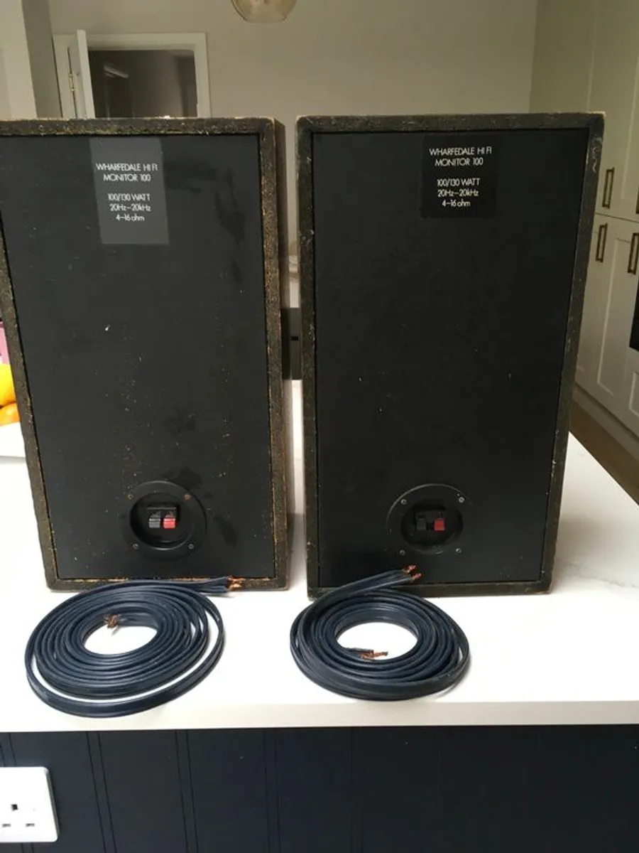 Speakers, Wharfedale Monitor 100 - Image 4