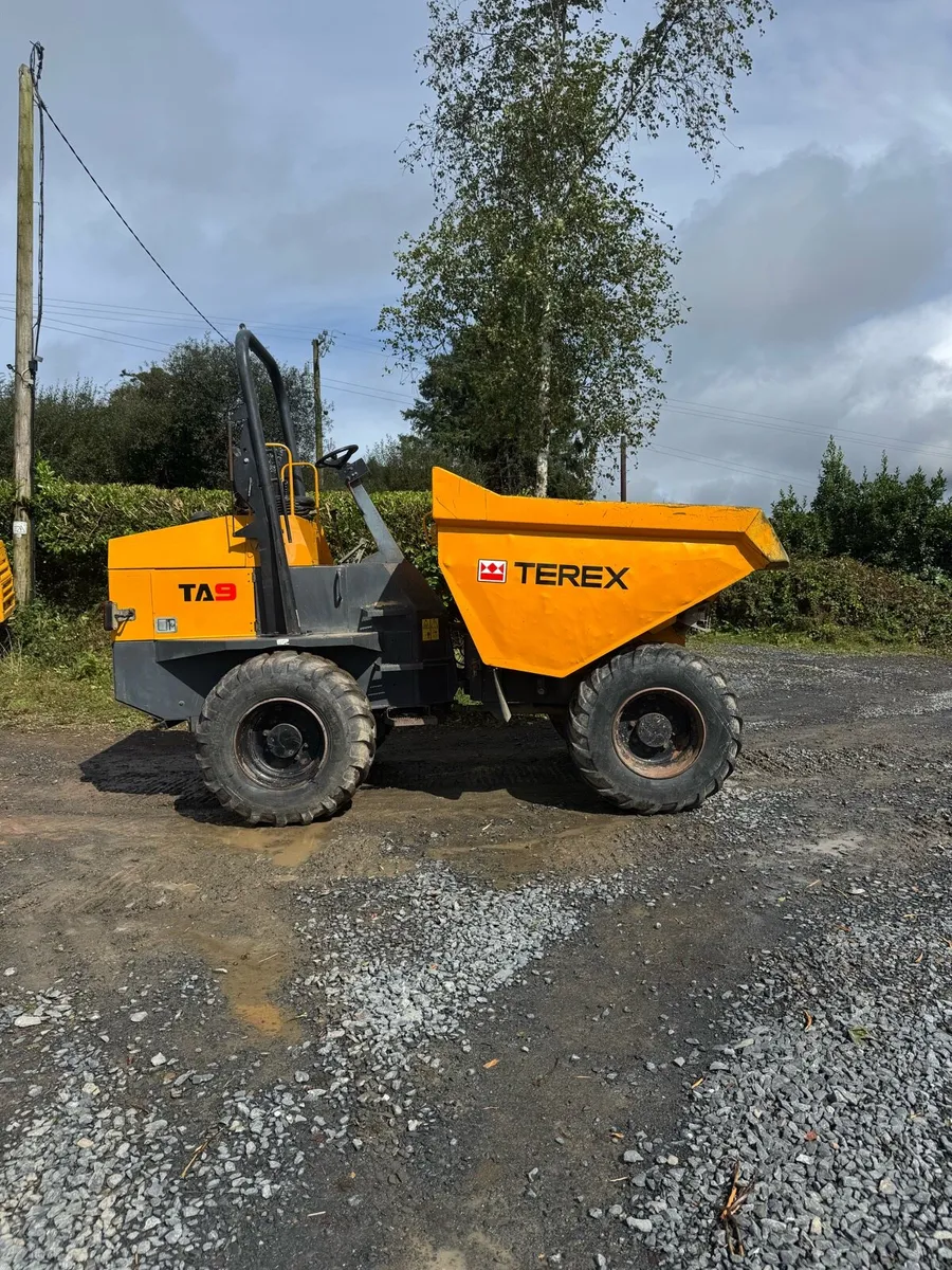 Terex 9 ton dumper - Image 1
