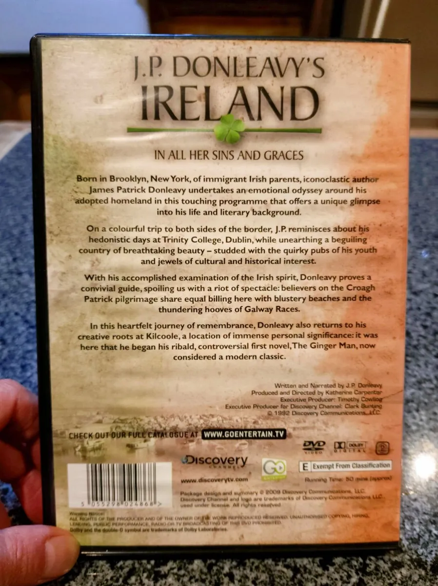J.P. DONLEAVY'S IRELAND (DVD). - Image 2
