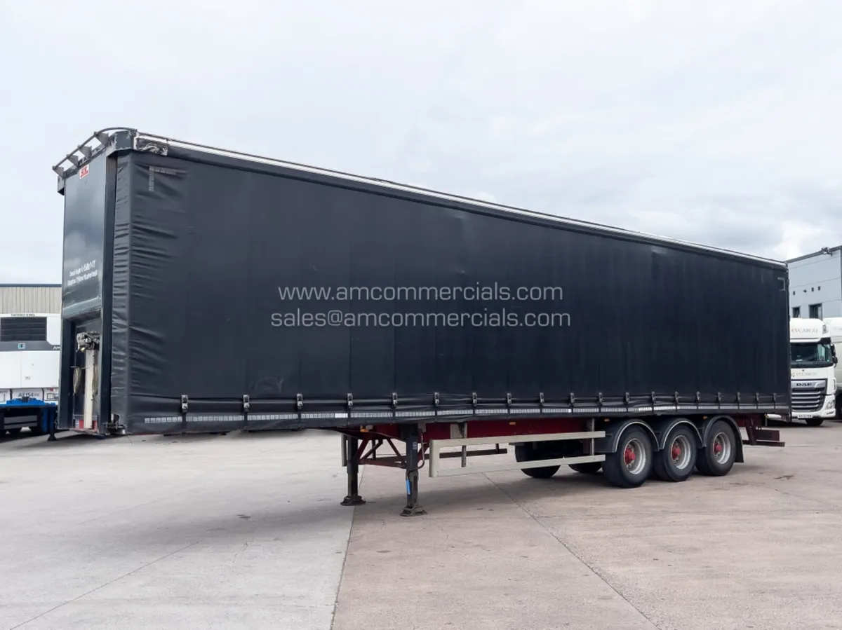 2015 SDC CURTAINSIDE TRAILER - Image 3