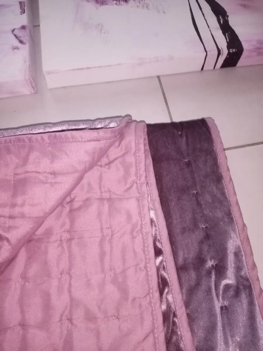 Two canvas and throw - Image 2