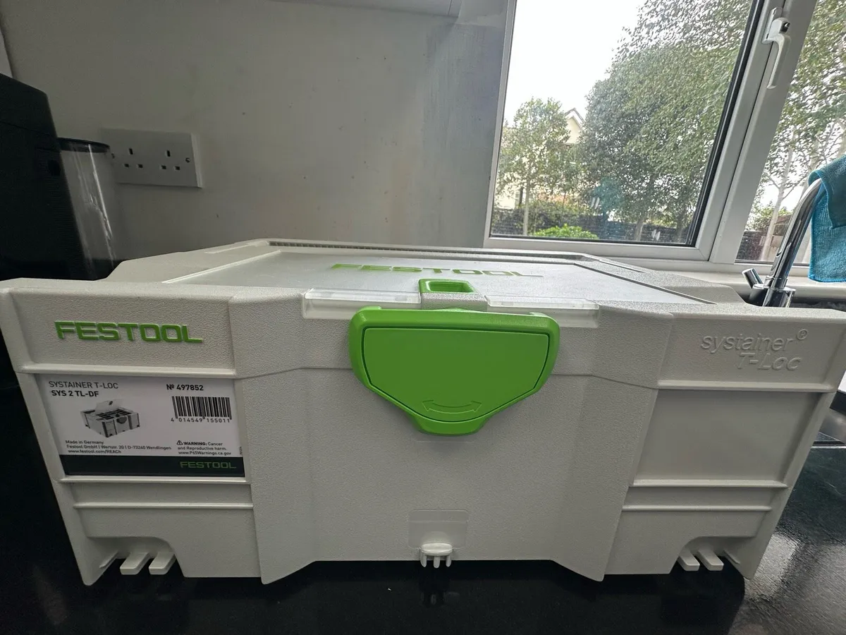 Festool RS 200 EQ sander in Systainer with new pad - Image 1