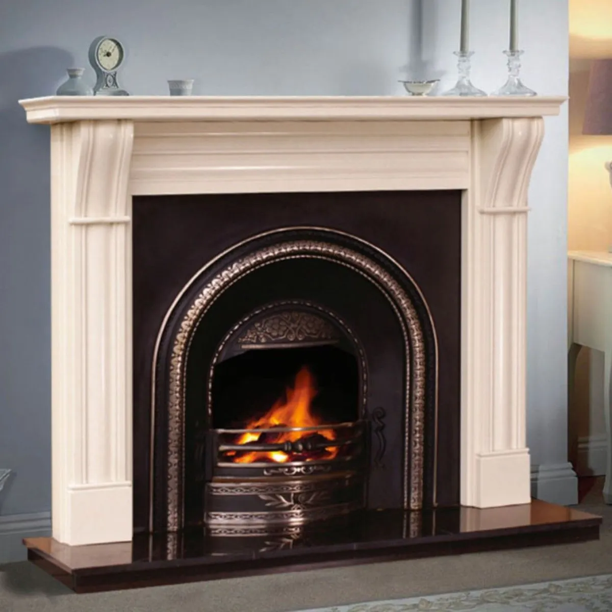 Dublin Corbel Marble Fire-Surround - Image 3