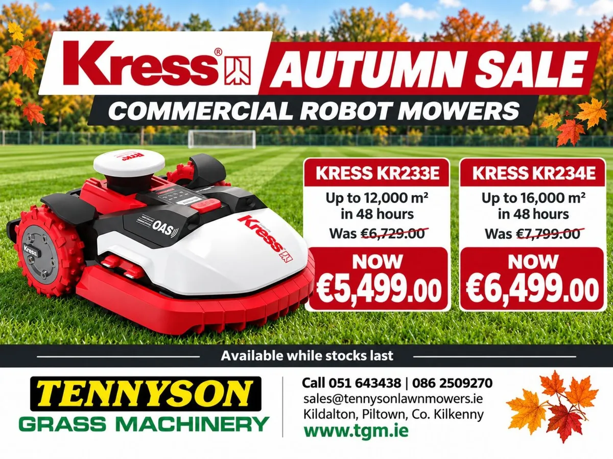 KRESS AUTUMN SALE — SAVE UP TO €1,300
