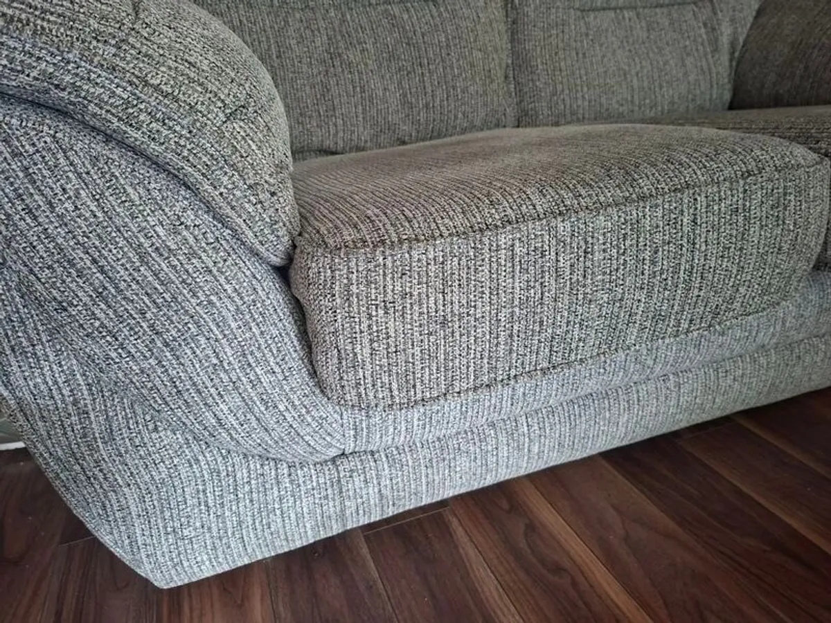 Large two seater sofa couch - Image 4