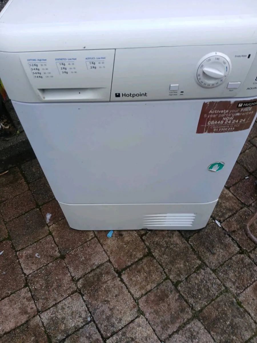 Hotpoint  dryer new belt and pulley - Image 1