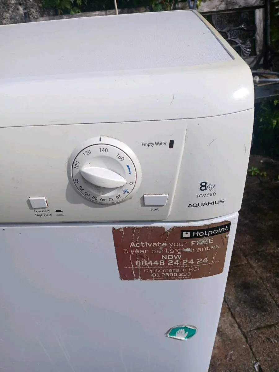 Hotpoint  dryer new belt and pulley - Image 3