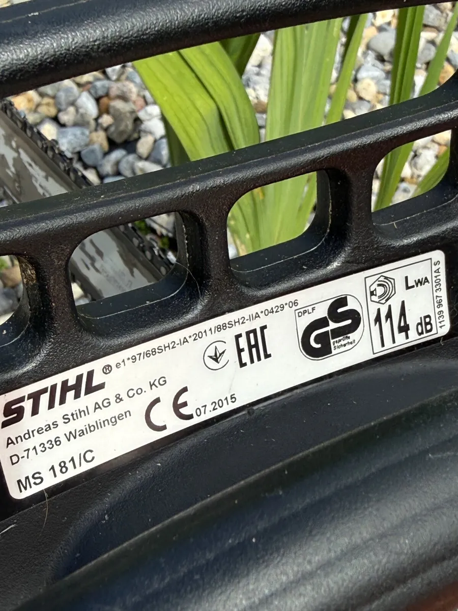 Stihl Chainsaw MS 181C. - Image 4