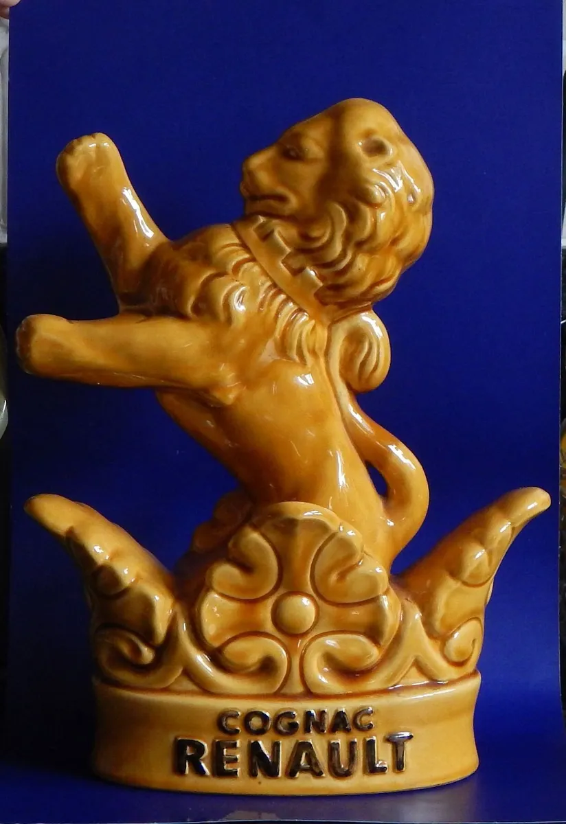 Renault Cognac Ceramic Display Figurine - Image 1