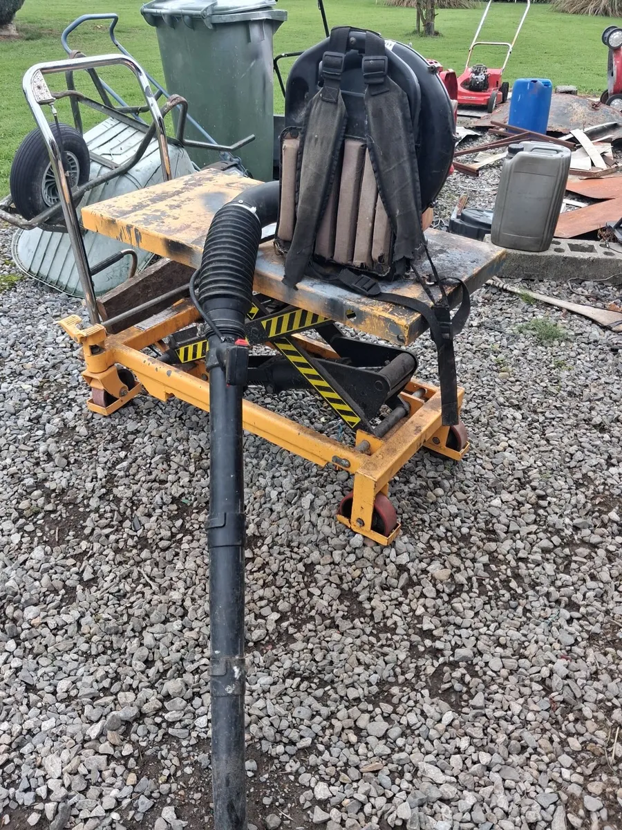 Backpack leaf blower starting And running perfect - Image 3