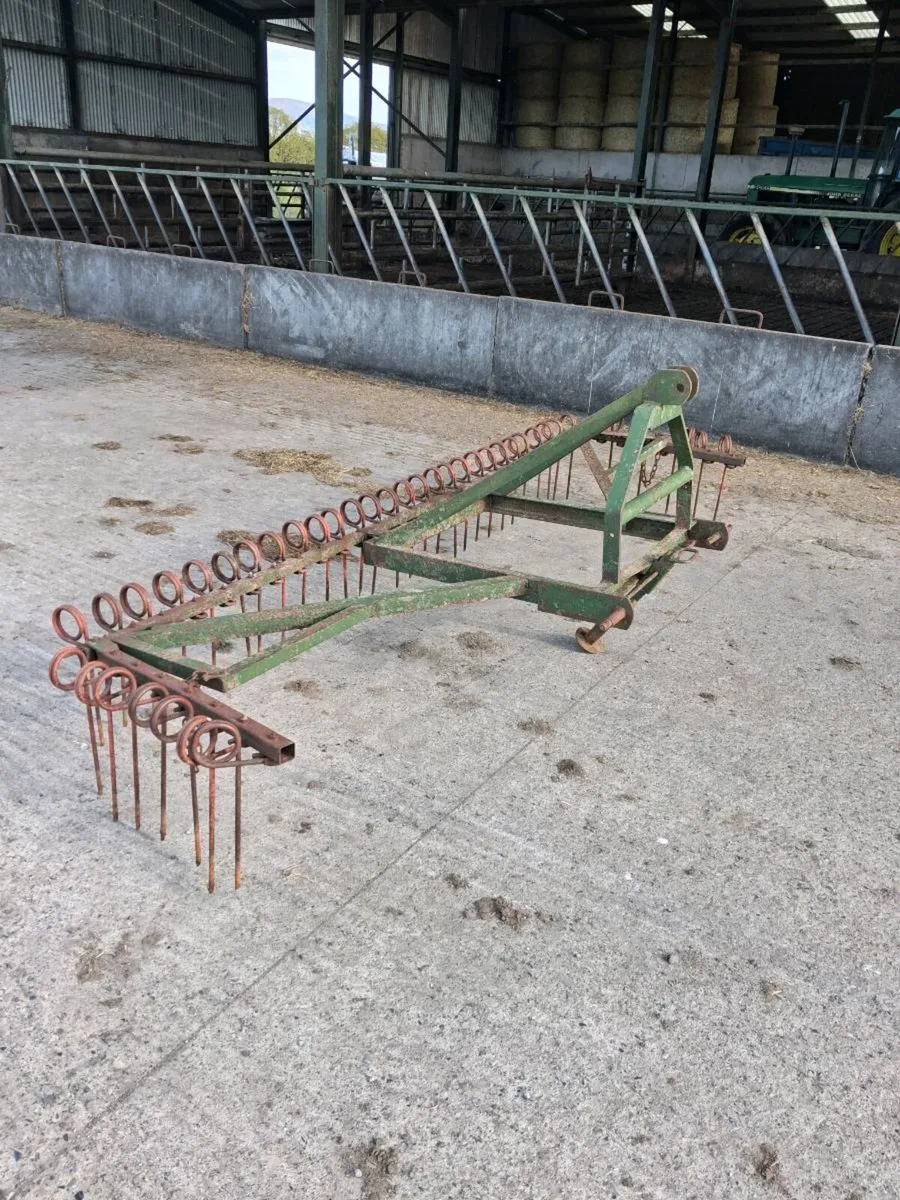Grass harrow grain roller - Image 1