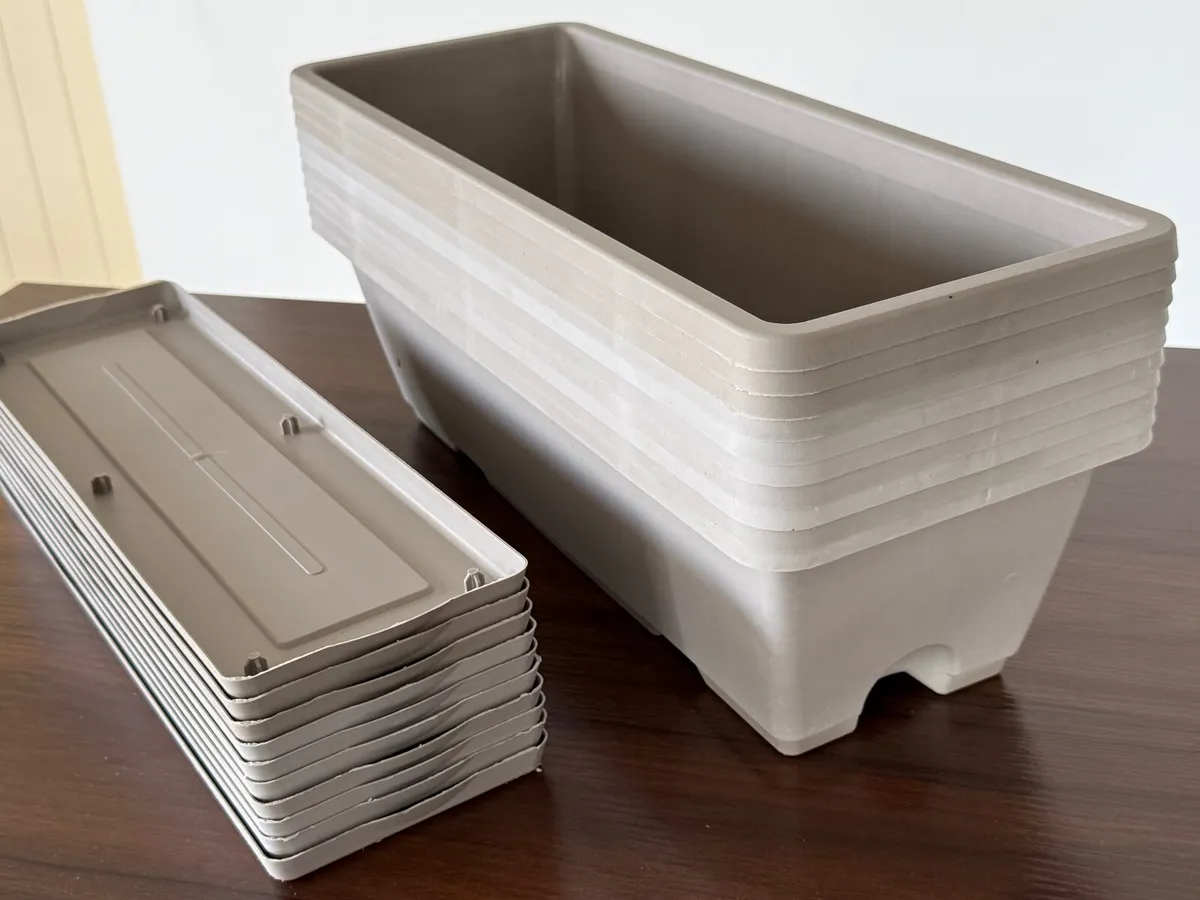 10 Stacking Propagation Trays for Gardening. - Image 2