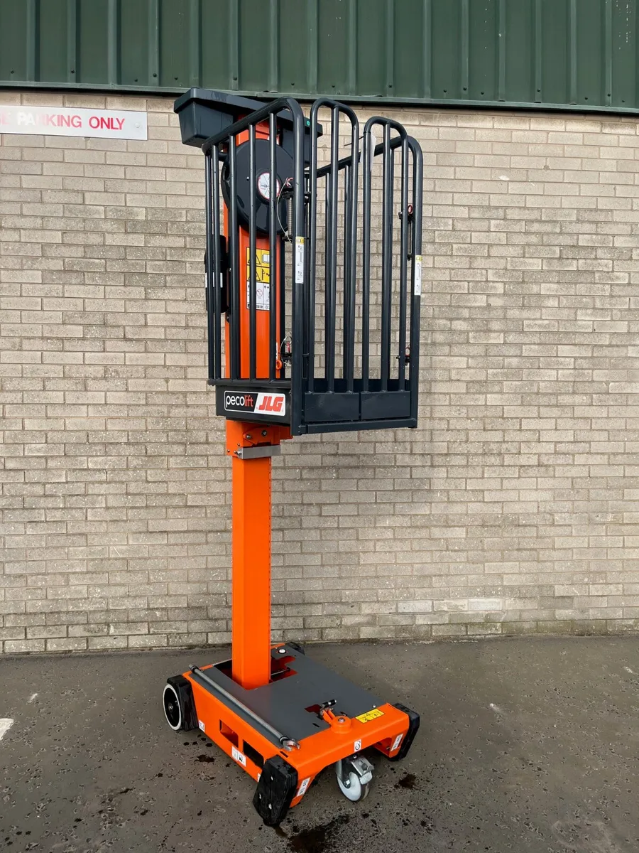 New JLG Pecolift Push-Around Lifts - Image 3