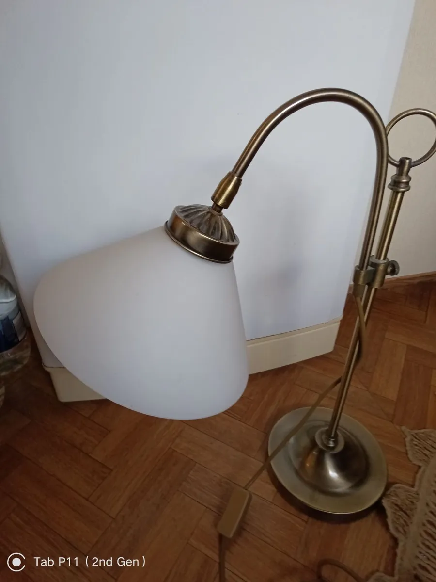 Adjustable Brass Desk Lamp by by Paul Neuhaus - Image 2