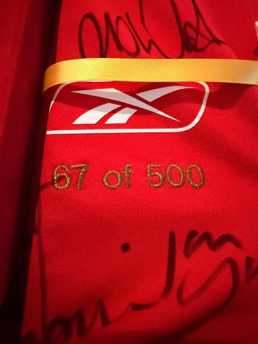 2005 Wales Grand Slam Boxed Signed Jersey - Image 4