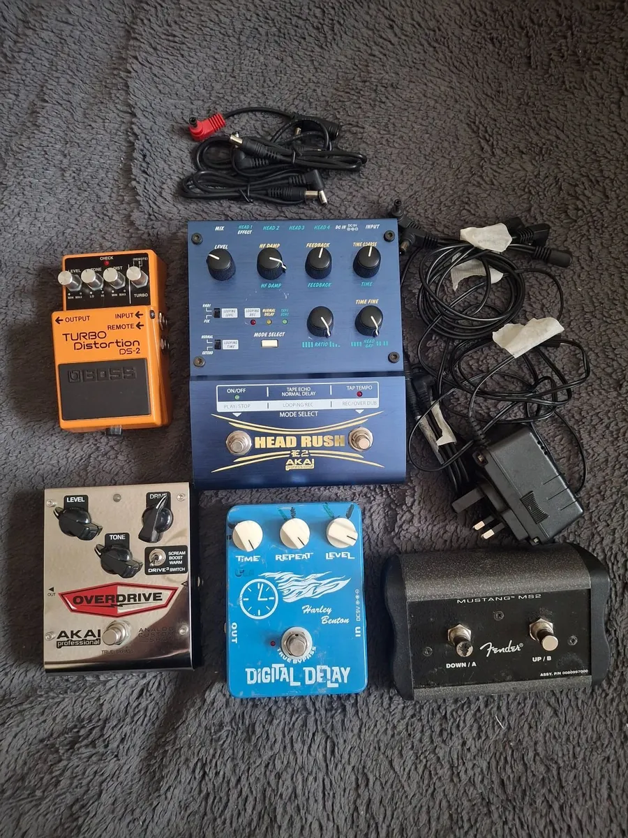 Guitar Pedals bundle for Sale or Swap - Image 1