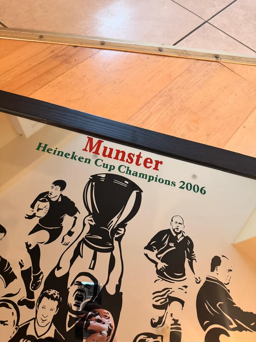 Munster Heineken Cup Champions 2006 Mirror - Image 4