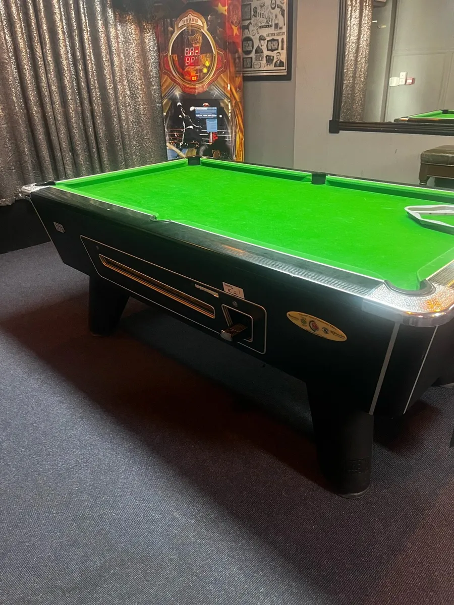 7x4 coin op supreme pooltables - Image 3