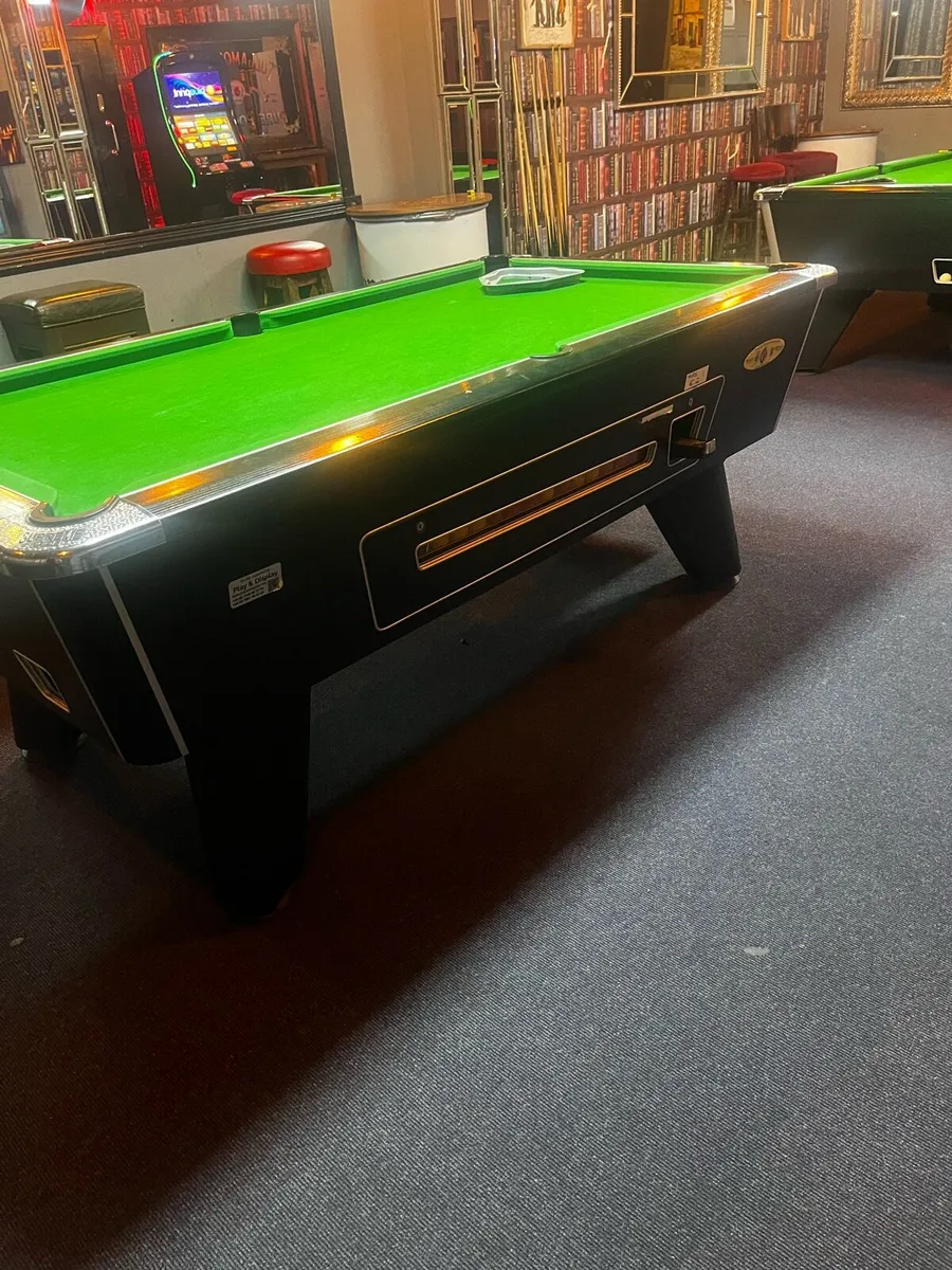 7x4 coin op supreme pooltables - Image 4