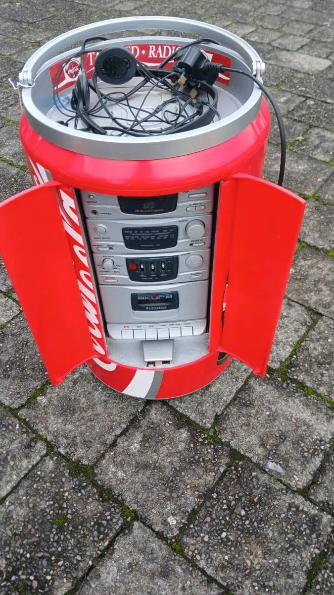 Coca Cola 3 in 1 music system - Image 1