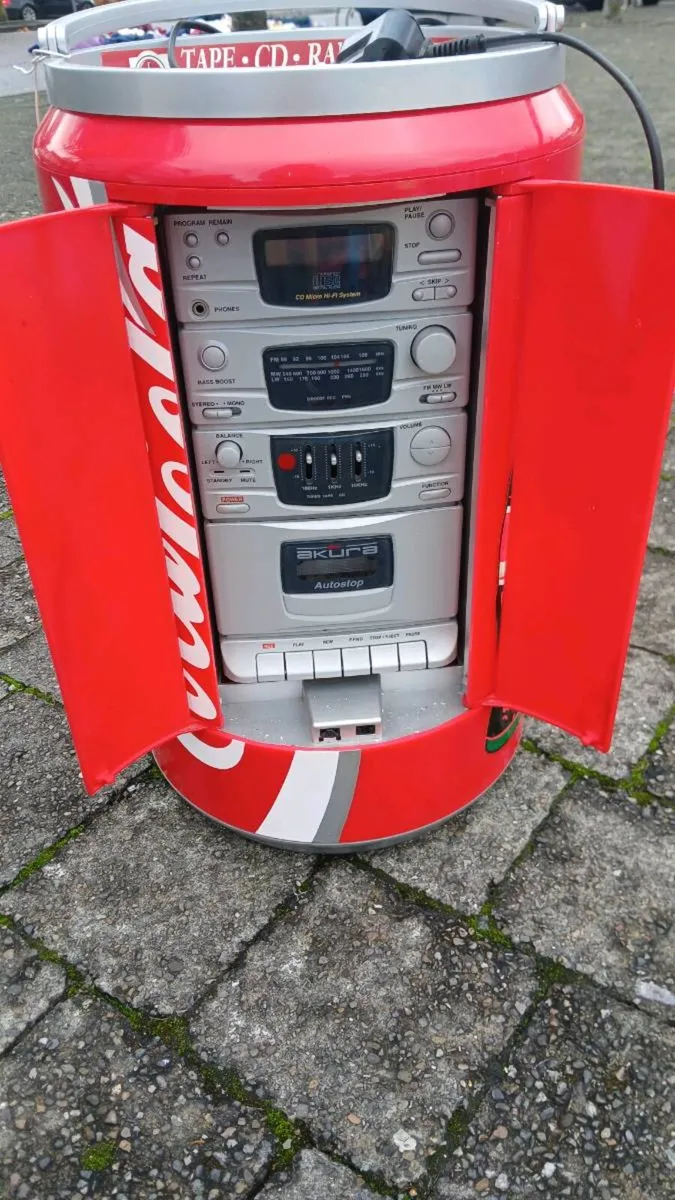 Coca Cola 3 in 1 music system - Image 2