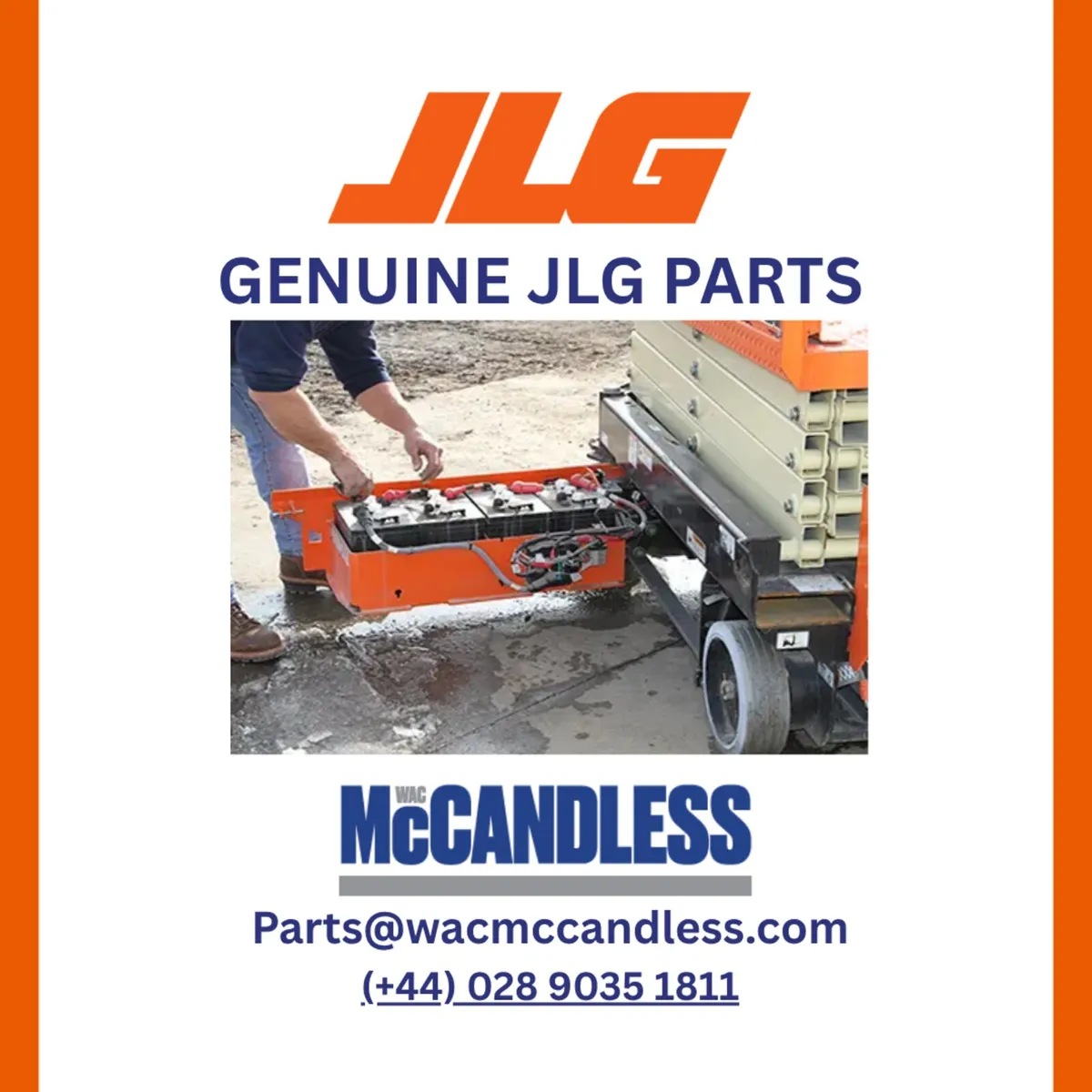 Genuine JLG Batteries & Spare Parts