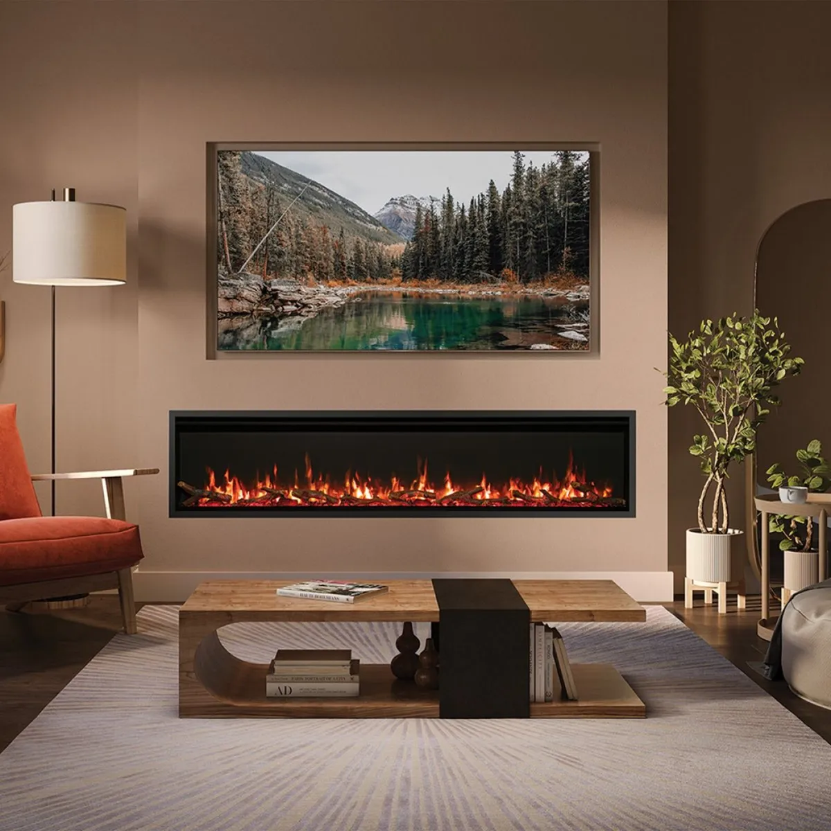 Gazco FireFX Atmos 195R built-in electric fire - Image 3