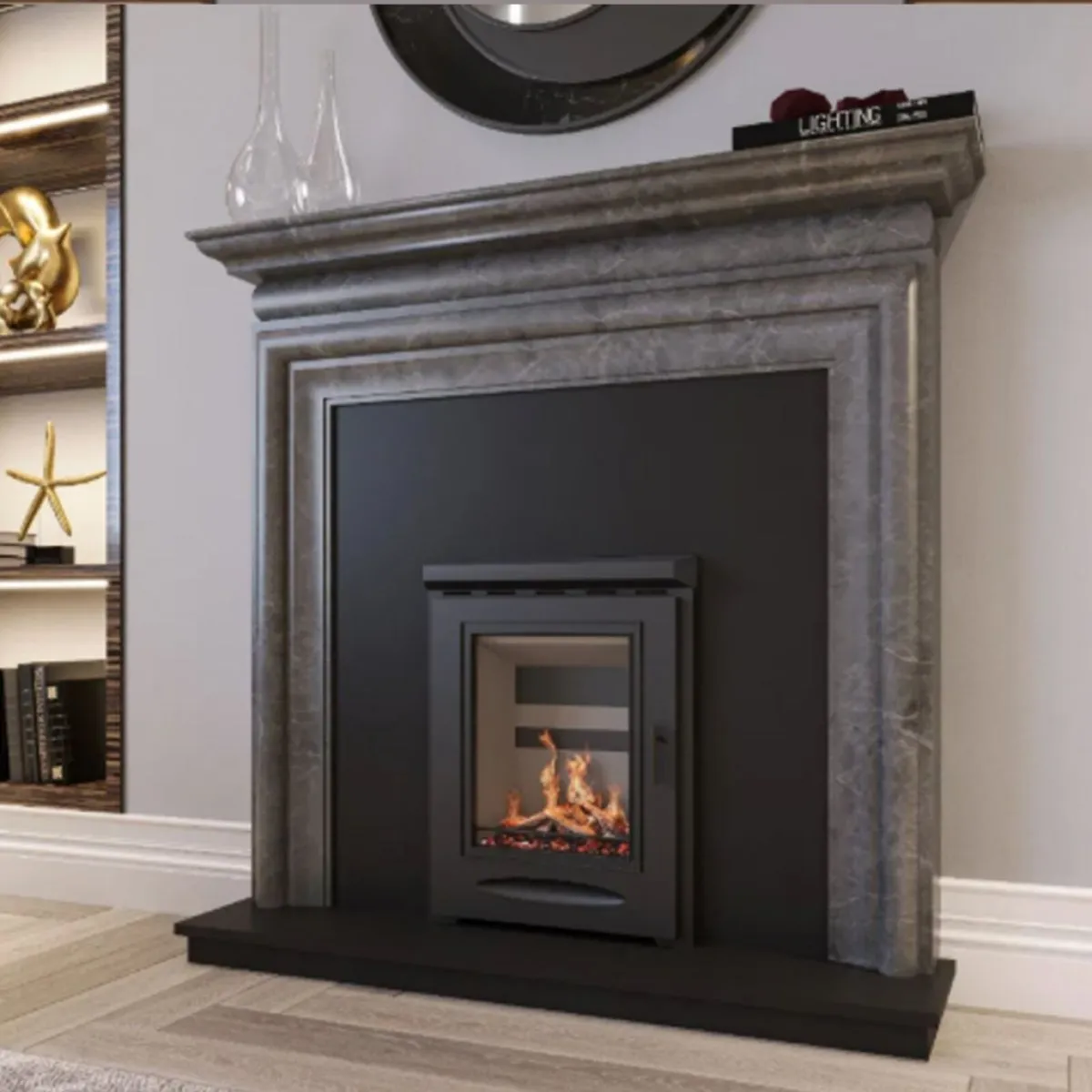Ascot Rio Cinza 54'' Fireplace Surround - Image 3