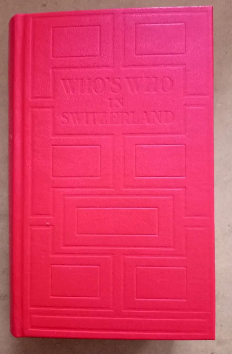Who's Who Switzerland 1992/1993 Book - Image 2